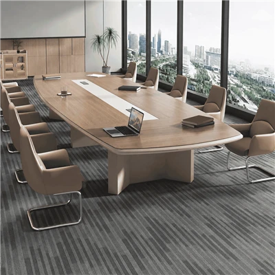 Table de conférence exécutive moderne pour salles de réunion professionnelles